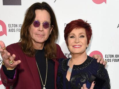 Ozzy y Sharon Osbourne, en 2015. 