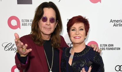 Ozzy y Sharon Osbourne, en 2015.