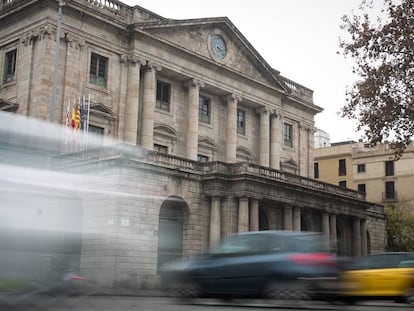 Sede histórica de la Cámara de Comercio de Barcelona.