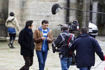 Rodaje de la película en Noia