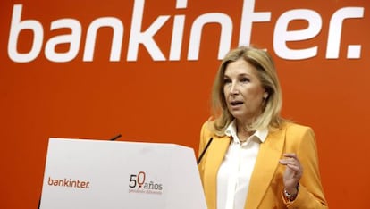 La consejera delegada de Bankinter, María Dolores Dancausa.