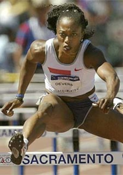Gail Devers ha sido la más rápida en los 100 metros vallas.