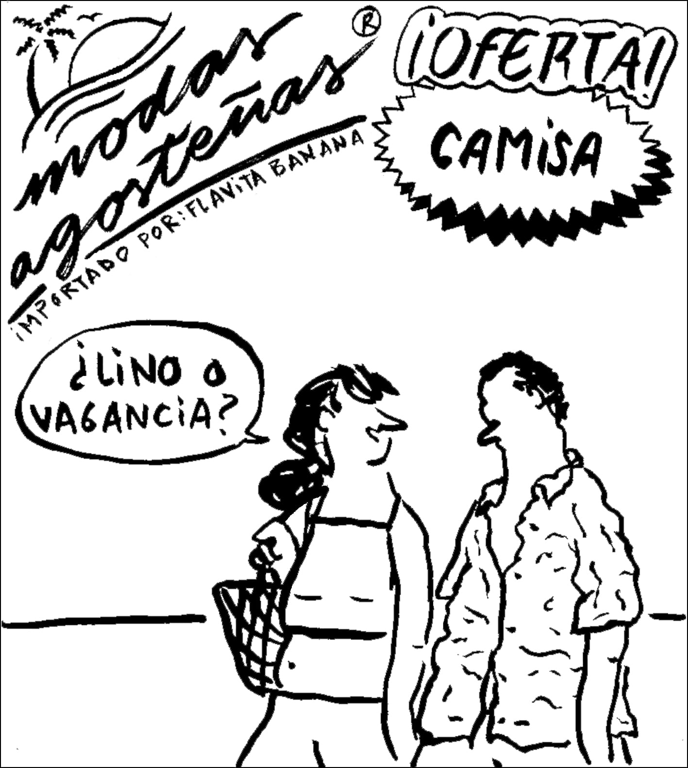 Moda agosteña de Flavita Banana: la camisa