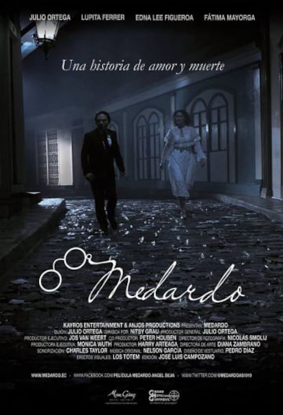 Afiche del filme ecuatoriano 'Medardo'.