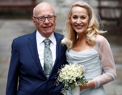 Divorcio Rupert Murdoch y Jerry Hall