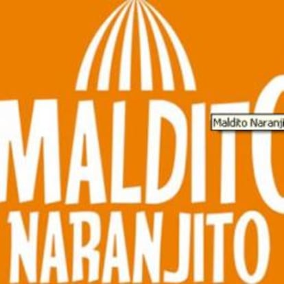 Cartel del espectáculo Maldito Naranjito