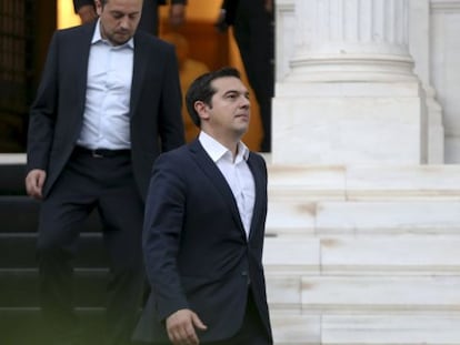 Alexis Tsipras, na quarta-feira em Atenas.