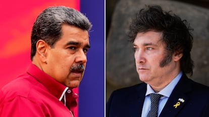 Javier Milei Nicolás Maduro