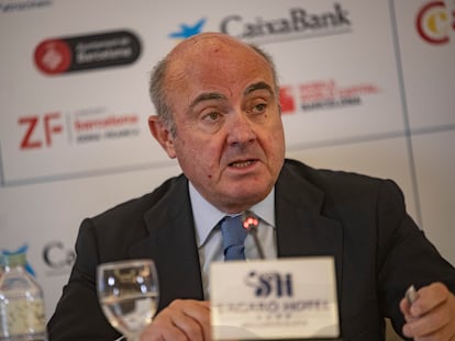 El vicepresidente del Banco Central Europeo, Luis de Guindos.