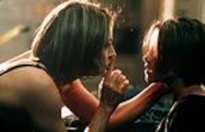 Jodie Foster, en una imagen de <b></b><i>La habitación del pánico.</i>