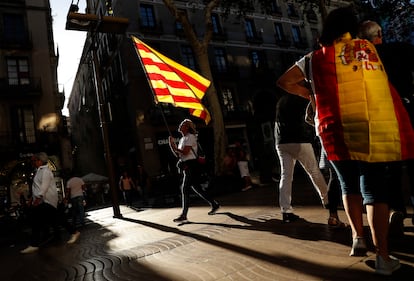 Manifestación de SCC en Barcelona en 2017.