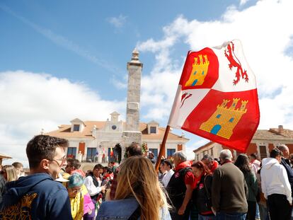 Celebración del Día de Castilla y León en Villalar de los Comuneros (Valladolid) en 2023.