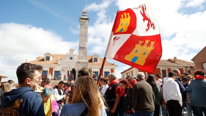 Celebración del Día de Castilla y León en Villalar de los Comuneros (Valladolid) en 2023.