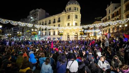 Manifestacion contra VOX en Granada. 