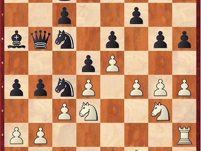 Posición tras 22 …Aa6?!
