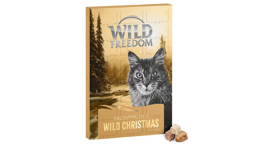 Calendario de adviento para gatos Wild Freedom.