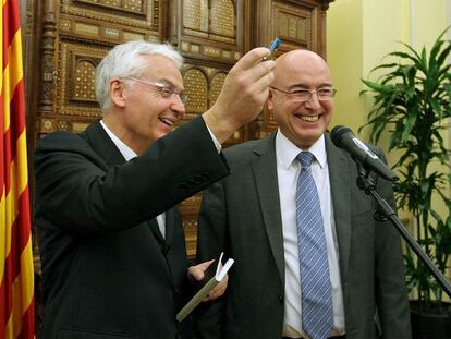 Ferran Mascarell y Joan Manuel Tresserras