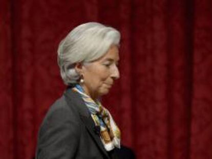 La directora del Fondo Monetario Internacional (FMI), Christine Lagarde. EFE/Archivo