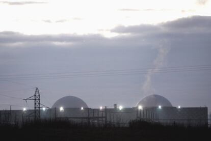 La central nuclear de Almaraz (Cáceres).