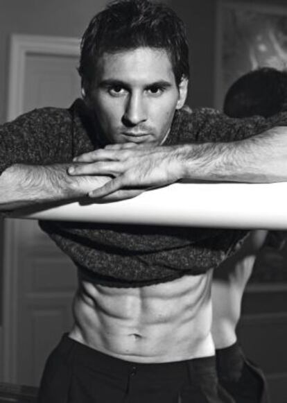 Leo Messi, en una imagen sexy.