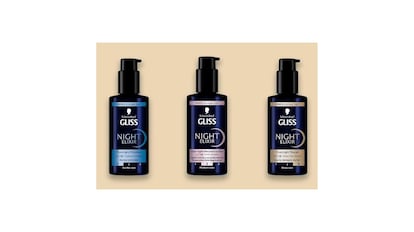 sérum capilar nocturno Gliss