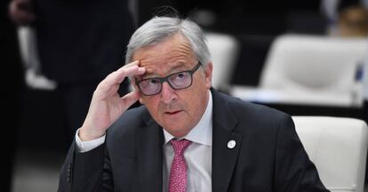 El presidente de la Comisión Europea, el luxemburgués Jean-Claude Juncker.