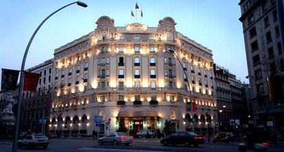 L'hotel Ritz de Barcelona.