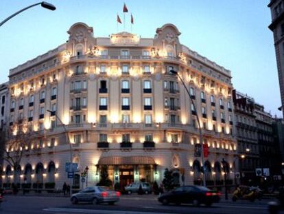 L&#039;hotel Ritz de Barcelona.