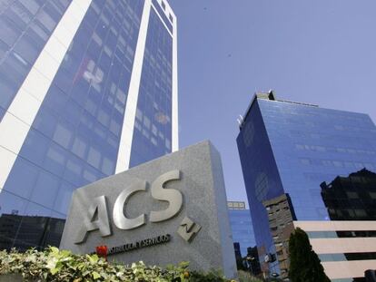 ACS gana 551 millones, un 0,5% más, sustentado por el negocio internacional
