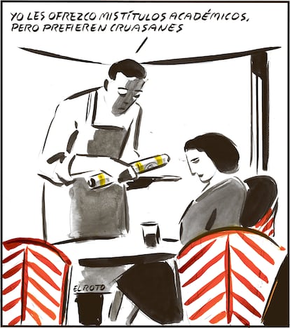 Viñeta de El Roto del 18 de julio de 2025.