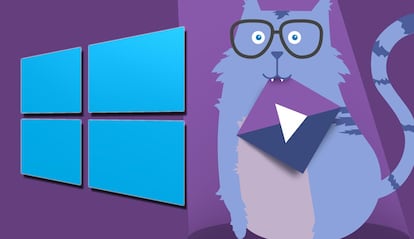 Logo de la aplicación Stremio y de Windows