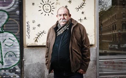 El dibujante cubano Juan Padrón, retratado en Madrid.