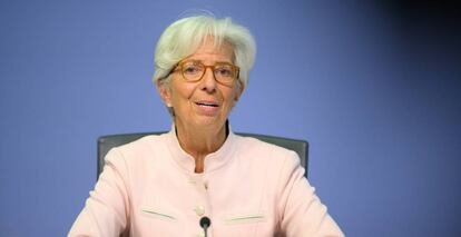 La presidenta del BCE, Christine Lagarde