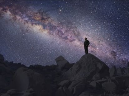Imagem da série 'Cosmos'.