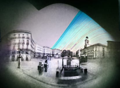 Puerta del Sol, Madrid, 2011.