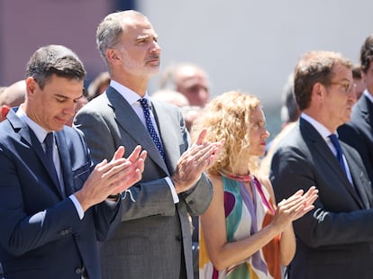 Pedro Sanchez y Felipe VI