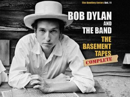 Portada de la edición completa de 'The basement tapes', de Bob Dylan.
