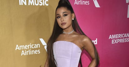 Ariana Grande, en los premios Billboard Women in Music, en diciembre de 2018.