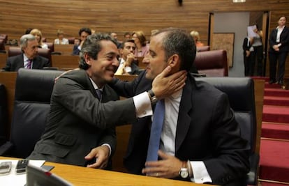 Víctor Campos y Francisco Camps, en una imagen de archivo.