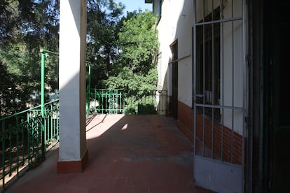 Terraza de la casa, en la planta superior.