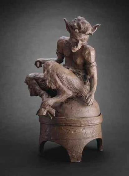 <i>El fauno</i> que se vendió como si fuera de Gauguin.