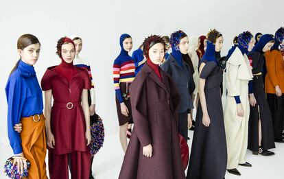 Colección de Josep Font para Delpozo presentada hoy en Nueva York.