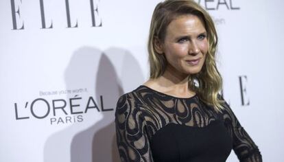 La actriz Ren&eacute;e Zellweger-