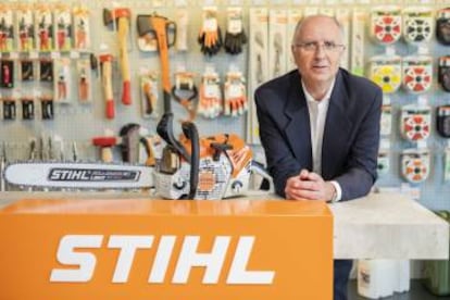 Bernhard Iber, director general de Stihl para España y Portugal.