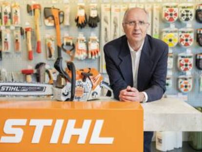 Bernhard Iber, director general de Stihl para España y Portugal.