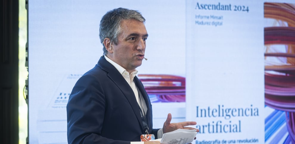 Salvador García-Ruiz, nuevo director de Comunicación de Telefónica, en una imagen de archivo.