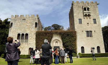 Visitantes en el Pazo de Meirás, situado en Sada (A Coruña), en una imagen de 2009..