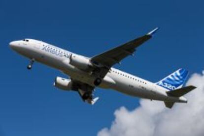 Imagen de un Airbus 320