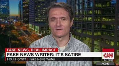 Paul Horner, durante uma entrevista à CNN.