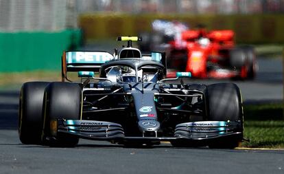 Valtteri Bottas, durantel el Gran Premio de Australia.